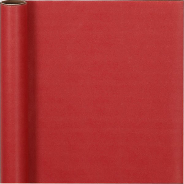 Papier cadeau - rouge - 5 m