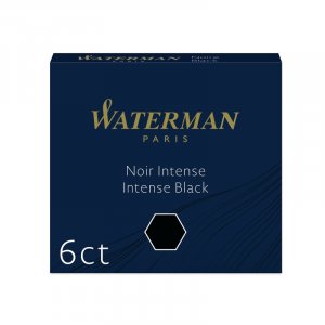 Cartouche d'encre Waterman Cartouche Internationale - paquet de 6 Cartouche d'encre Waterman Cartouche Internationale - paquet de 6