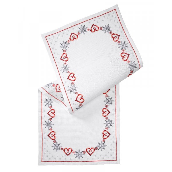 Kit de broderie - Coeurs 2