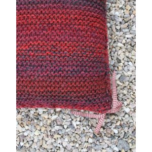 Patron tricot - Plaid et coussins en fil triple Patron tricot - Plaid et coussins en fil triple