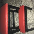 Image client Simili cuir nappa Rouge - 140 cm