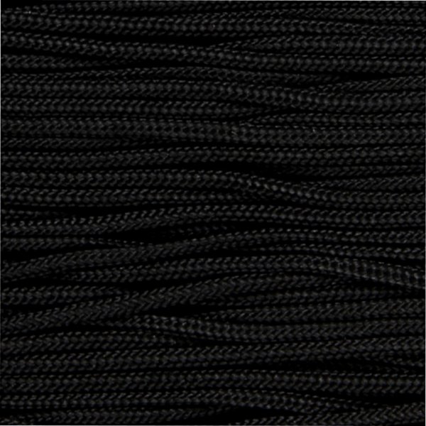 Cordon  nouer - noir - 10 m