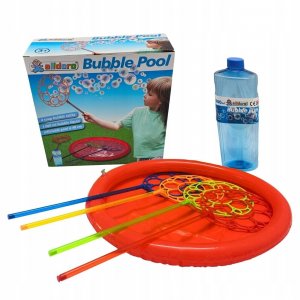 Kit de bulles de savon XXL avec bol gonflable 1000 ml - Alldoro