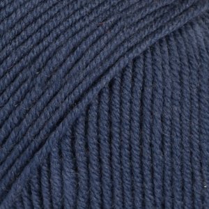 Fil DROPS Baby Merino Uni Color - 50g - Bleu (30) Fil DROPS Baby Merino Uni Color - 50g - Bleu (30)