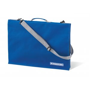 Sac pour bloc à dessin bleu Sac pour bloc à dessin bleu