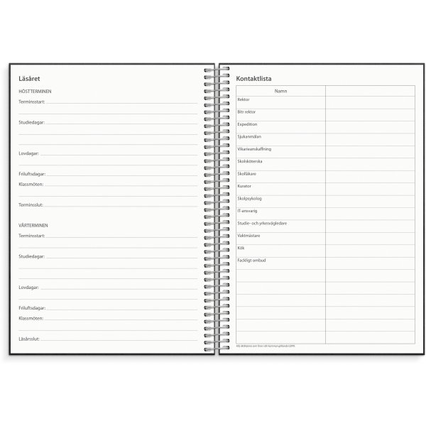 Calendrier 24/25 - Le calendrier de notes pour les enseignants