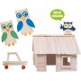 Btons en bois en bote - 1000 pcs
