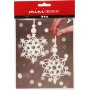 Mini Kit DIY - macram cristal de glace/flocon de neige
