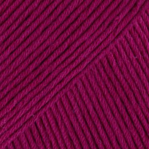 Fil DROPS Safran Uni Color - 50g - Fuchsia (15) Fil DROPS Safran Uni Color - 50g - Fuchsia (15)