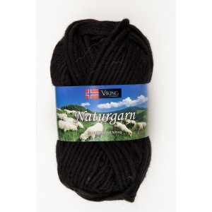 Fil Viking Fil naturel 50g - Noir (603) Fil Viking Fil naturel 50g - Noir (603)