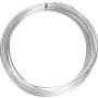Fil d'aluminium - 2 mm - argent - 10 m