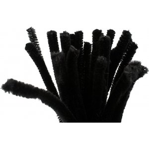 Cure-pipe - Ø9 mm - noir - 25 pcs Cure-pipe - Ø9 mm - noir - 25 pcs