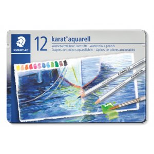 Crayons aquarelle Karat - 12 couleurs Crayons aquarelle Karat - 12 couleurs