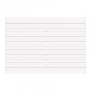 Bloc-notes pour Filofax - A5 ligné - Blanc (50 feuilles) Bloc-notes pour Filofax - A5 ligné - Blanc (50 feuilles)