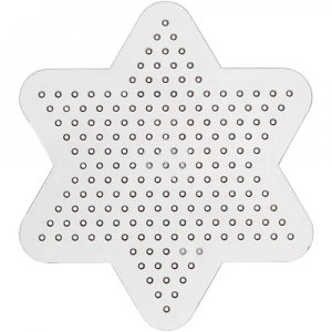 Assiettes perles - Transparent - Étoile - Diamètre 10 cm - 1 pce Assiettes perles - Transparent - Étoile - Diamètre 10 cm - 1 pce