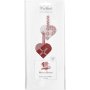 Set de loisirs cratifs - Coeurs tresss - motif rouge/blanc - 8 pcs