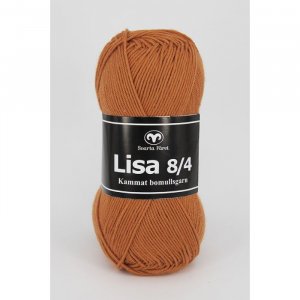Fil Black Sheep Lisa 8/4 50g - Rouille (438) Fil Black Sheep Lisa 8/4 50g - Rouille (438)