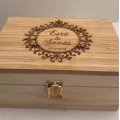 Image client Coffret en bois 23,5 x 17 x 9 cm - non traité