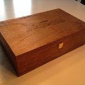 Image client Coffret en bois 35,5 x 22 x 10,5 cm - pin non traité