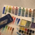 Image client Peinture aquarelle W&N Cotman - Coffret Sketcher's 12 couleurs