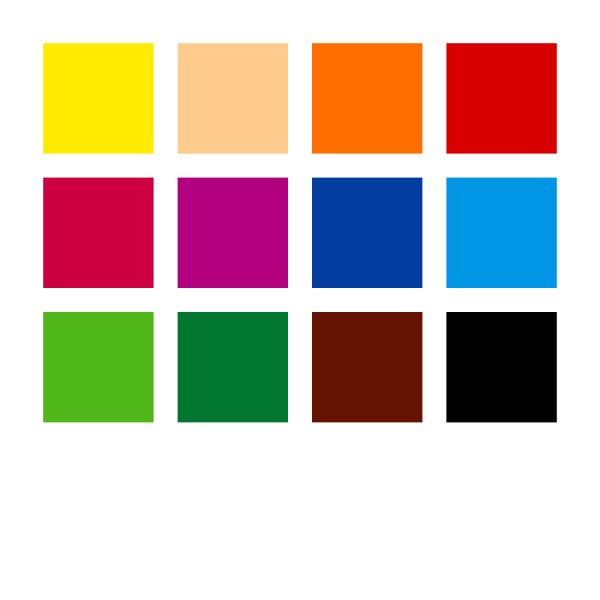 Crayons de couleur Design Journey en boîte - 12 crayons Crayons de couleur Design Journey en boîte - 12 crayons