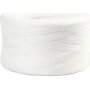 Fil de papier raphia - blanc - 100 m