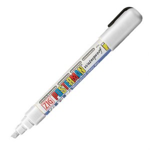 Stylo marqueur ZIG Posterman 6mm - Blanc Stylo marqueur ZIG Posterman 6mm - Blanc