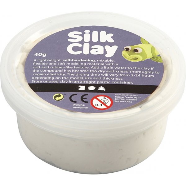 Silk Clay® - blanche - 40 g Silk Clay® - blanche - 40 g