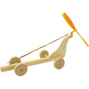Voiture en bois avec hélice 6 pcs Voiture en bois avec hélice 6 pcs