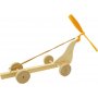 Voiture en bois avec hlice 6 pcs