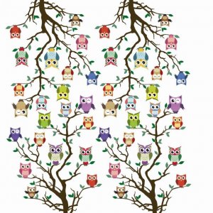 Hiboux en tissu ciré Hiboux en tissu ciré