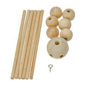 Étoile mobile ø 22 cm - non traitée Étoile mobile ø 22 cm - non traitée