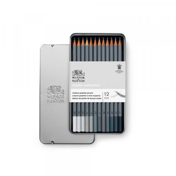 Ensemble de crayons Winsor & Newton - 12 crayons
