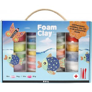 Coffret cadeau Foam Clay® - couleurs mélangées Coffret cadeau Foam Clay® - couleurs mélangées