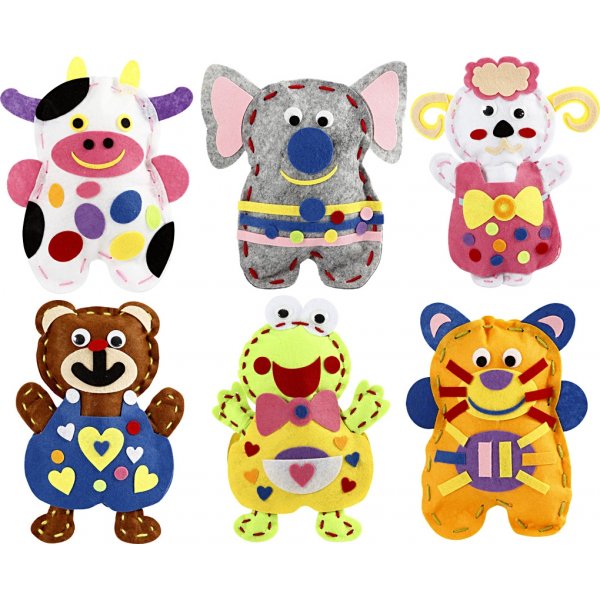 Amis drôles - 6 x 3 pcs Amis drôles - 6 x 3 pcs