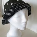 Image client Tissu coton "Pots petits" Noir - 147 cm