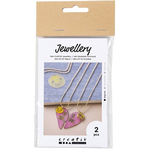 Mini DIY Kit Bijoux - Collier d'amiti en plastique rtractable