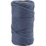 Fil macram - bleu - 4 mm - 55 m