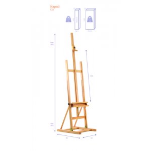 Chevalet - Studio H-Frame N°31 - Naples - KIT Chevalet - Studio H-Frame N°31 - Naples - KIT