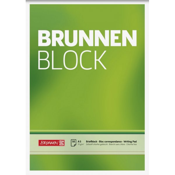 Bloc-notes - Brunnen A5 70 g