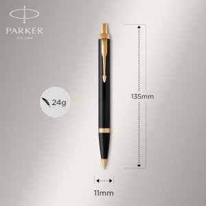Stylo bille Parker IM - Stylo bille Medium bleu Stylo bille Parker IM - Stylo bille Medium bleu
