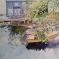 Image client Peinture aquarelle Sennelier 10Ml - Bleu outremer français (314)