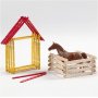 Btons de construction - couleurs mlanges - 1000 pcs