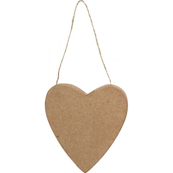 Coeur de papier mch
