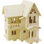 Figurine de chantier 3D - Maison avec balcon