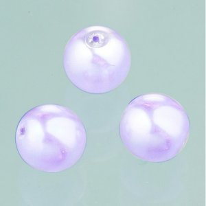 Perles de verre cire brillante 6 mm - violet 40 pcs. Perles de verre cire brillante 6 mm - violet 40 pcs.