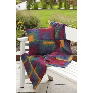 Patron tricot - Couverture et oreiller au point mousse Patron tricot - Couverture et oreiller au point mousse