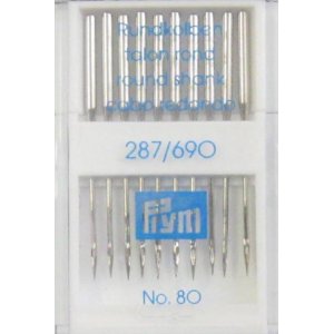 Aiguilles pour machine à coudre Sys. 287(690) Standard 11/80 10 pièces Aiguilles pour machine à coudre Sys. 287(690) Standard 11/80 10 pièces