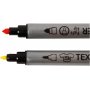Marqueurs textiles - couleurs standards - 20 pcs