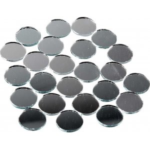 Mosaïque miroir - ronde - Ø18 mm - 400 pcs Mosaïque miroir - ronde - Ø18 mm - 400 pcs
